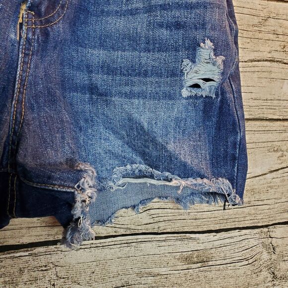 YMY DISTRESSED Dream Authentic Denim Shorts Size 9/29 - Picture 4 of 12
